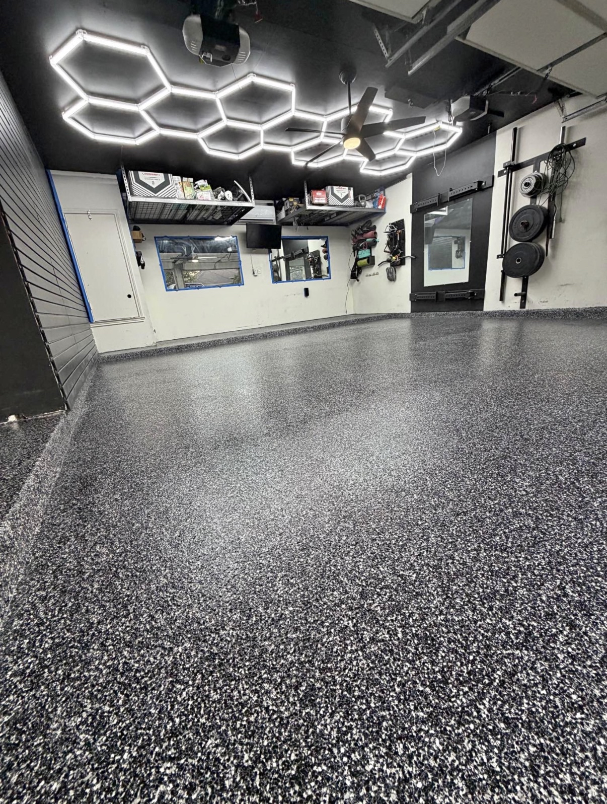 Concrete floor coating surface in Enid Oklahoma